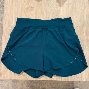 lululemon fast and free reflective high rise classic fit short 3”